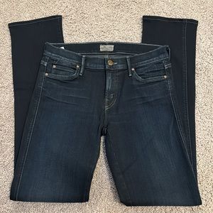 Mother denim 28 the rascal jeans coffee tea or me slim straight